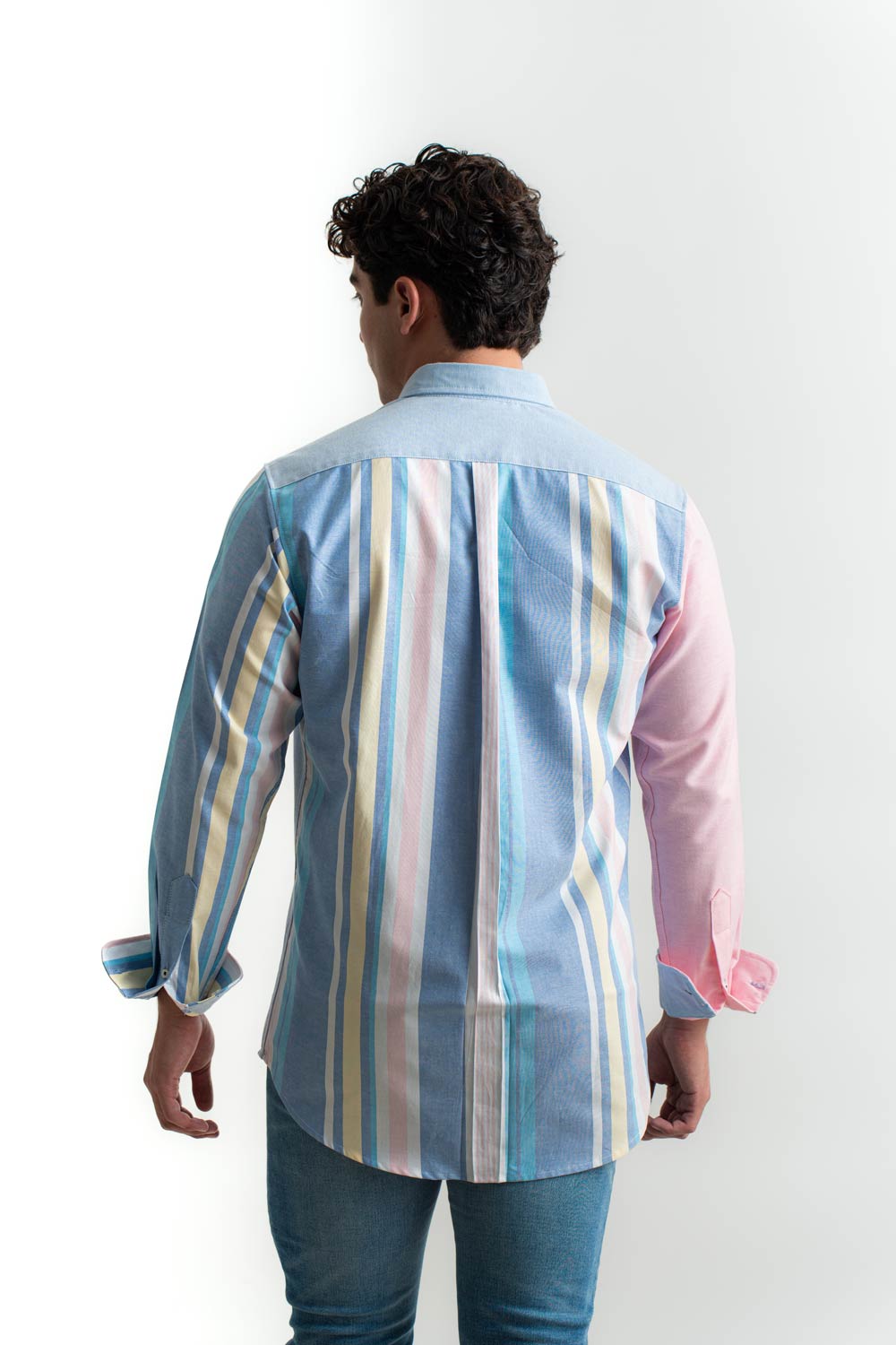 CB801 OXFORD RAYAS CIELO