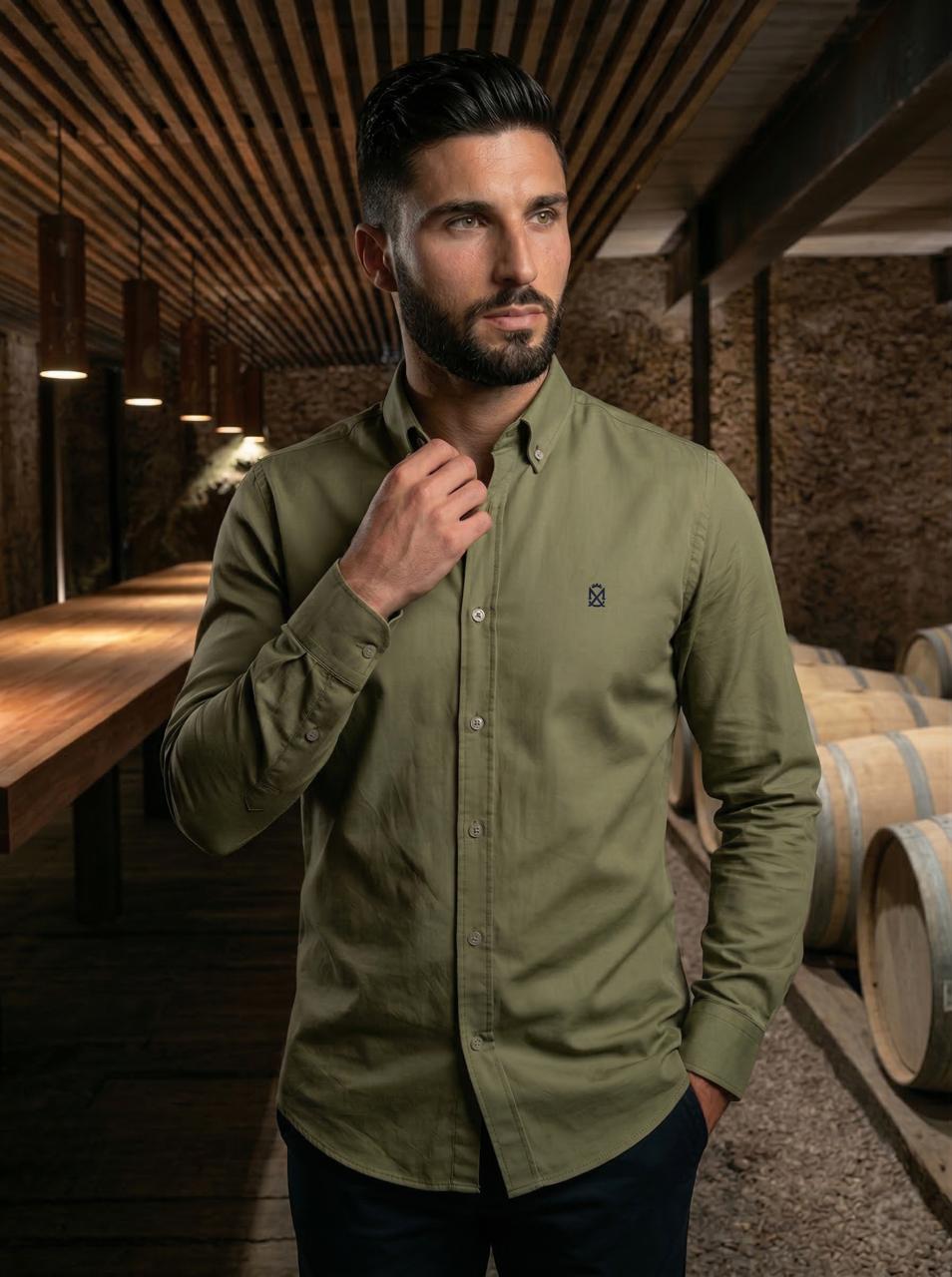 LINO VERDE MILITAR