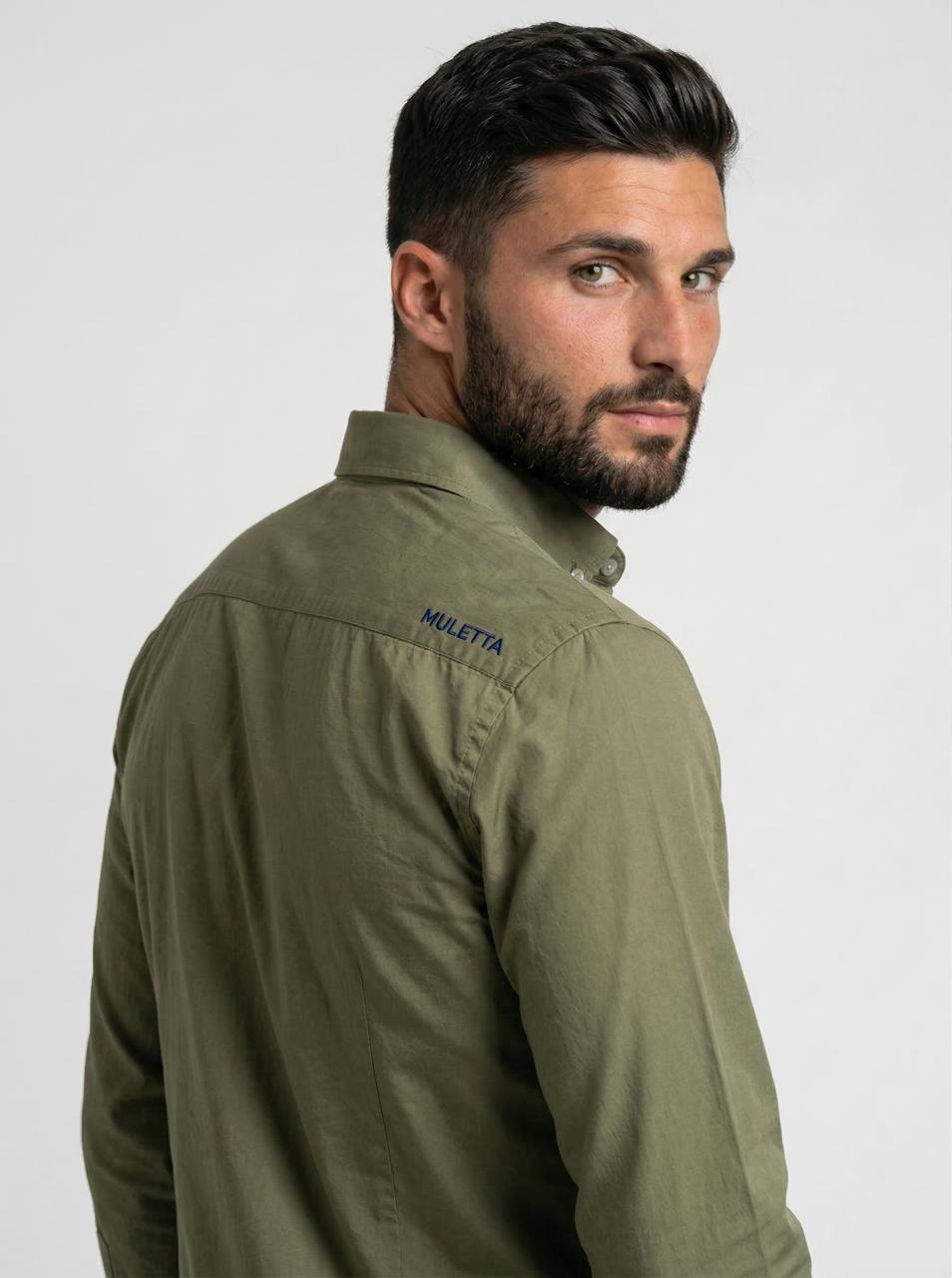 LINO VERDE MILITAR